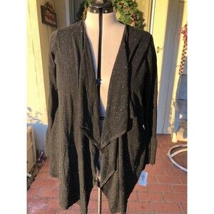 Style & co heather grey fly away cardigan. Size 1x. New with tags
